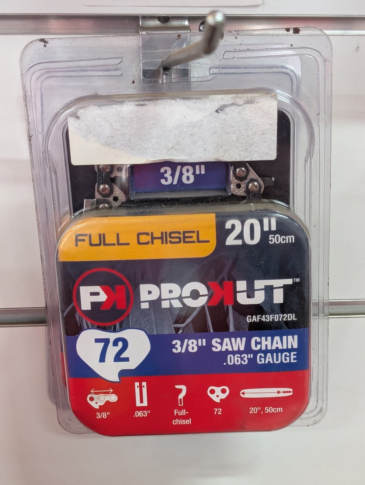 PROKUT CHAIN 20" - 3/8" - .063" - 72DL