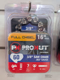 PROKUT CHAIN 16" - 3/8" - .063" - 60DL